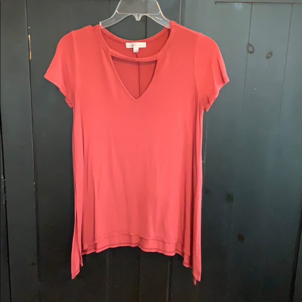 Flowy cut-out top